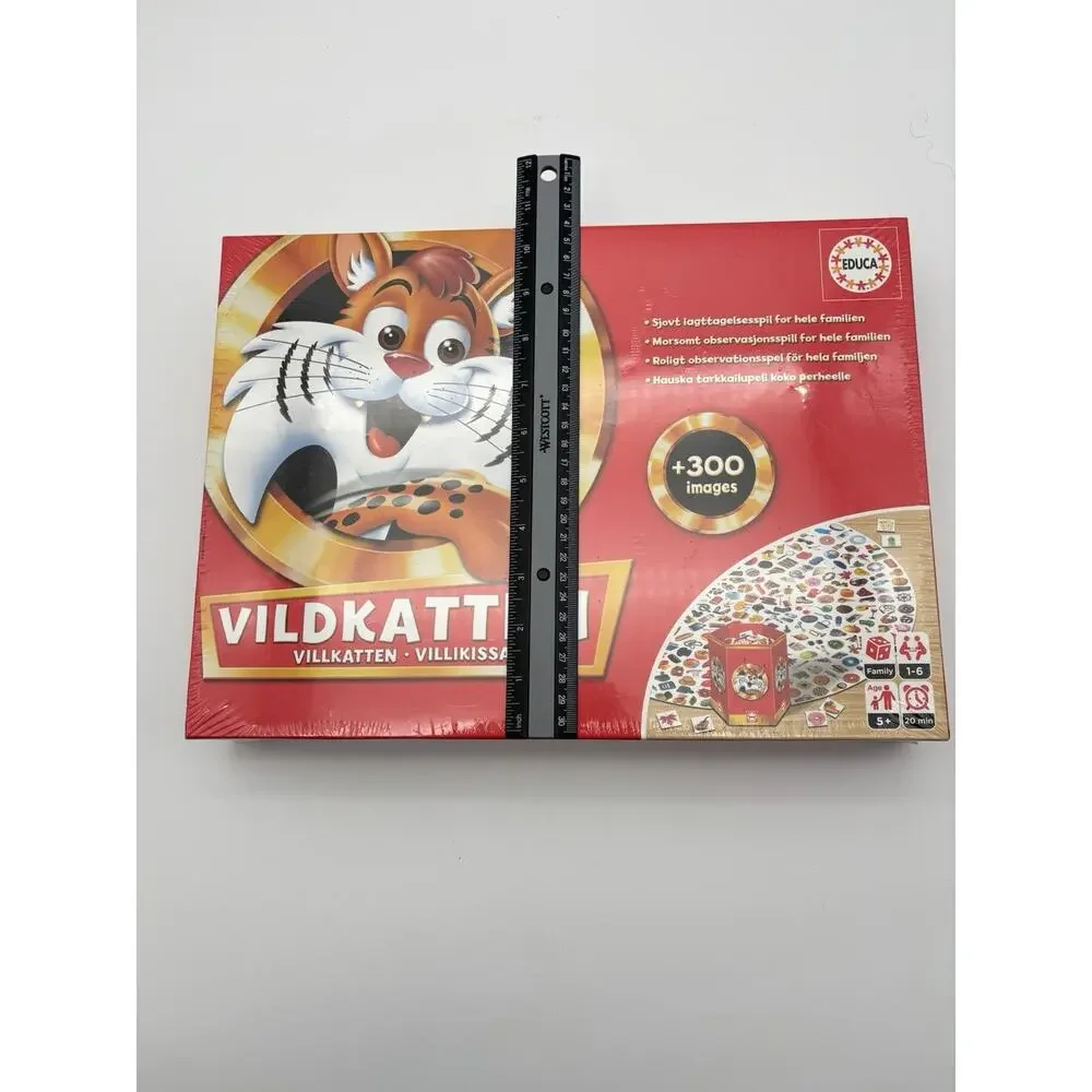 Vildkatten 300 +. Game. New. Sealed. “The Wildcat”. Danish/Norwegian/Swedish